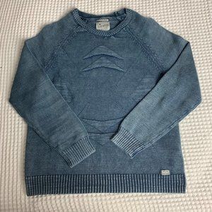 Lucky Brand Washed & Worn Crew Neck Sweater